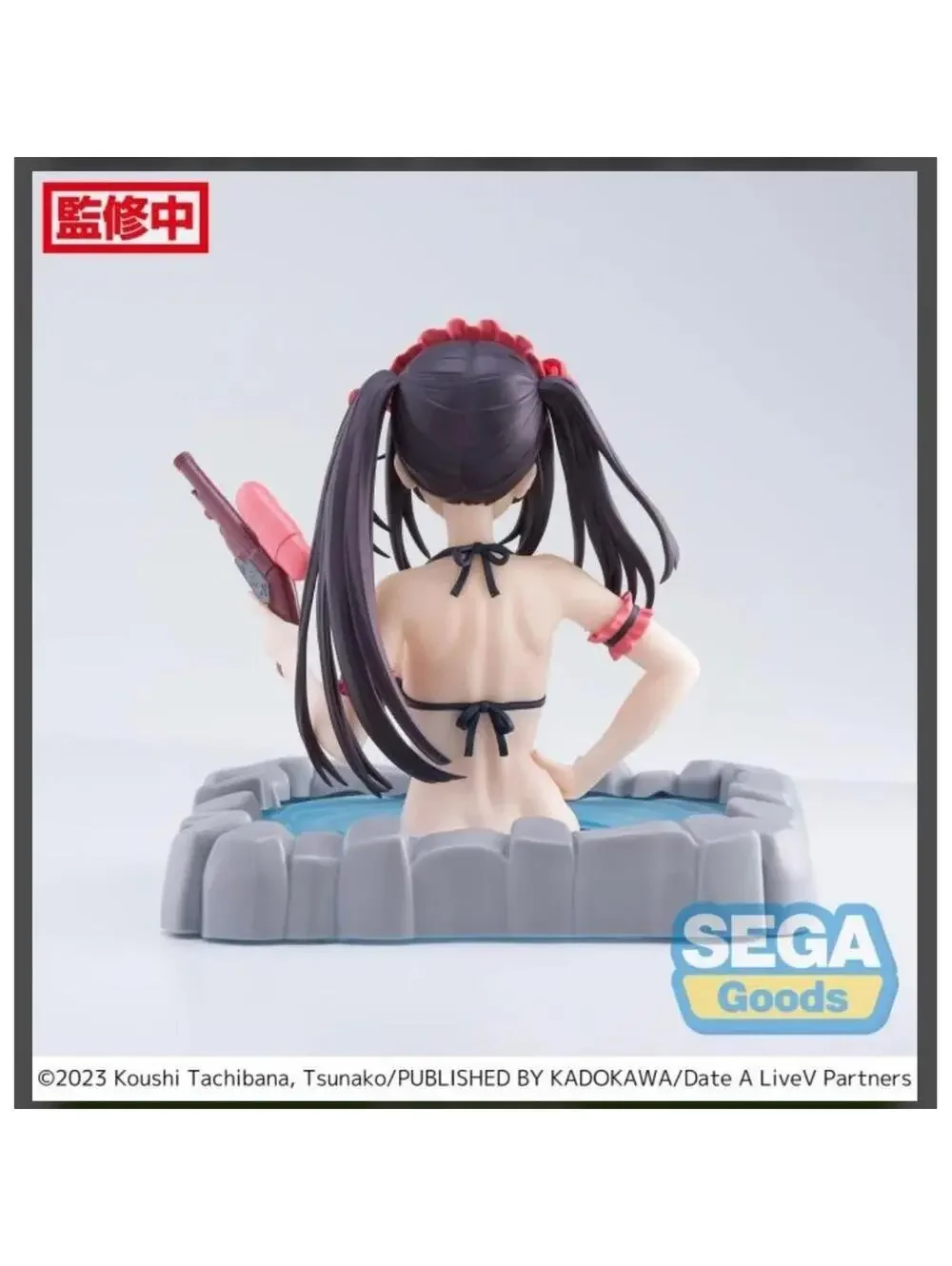 Sega Date A Live V  Kurumi TokisakiThermae Utopia Figure  Black Onsen Luminasta